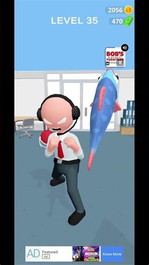 Crazy Office Slap & smash Level 31 To 40 Heavy fighting 2 boss punching attacked gameplay