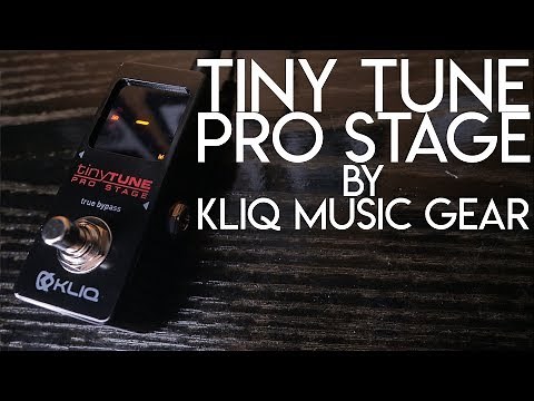 Kliq TINY TUNE PRO STAGE TUNER SpectreSoundStudios DEMO