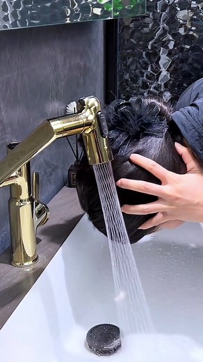 ✨ Golden Touch of Luxury ✨ Elevate your bathroom or kitchen with a high-end golden faucet—where elegance meets modern design. #LuxuryDesign #GoldenFaucet #ModernLiving #HomeInspo #TimelessStyle | Home Kitchen Supplies