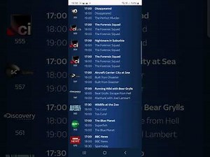 Sky+ TV Guide 13/03/2016