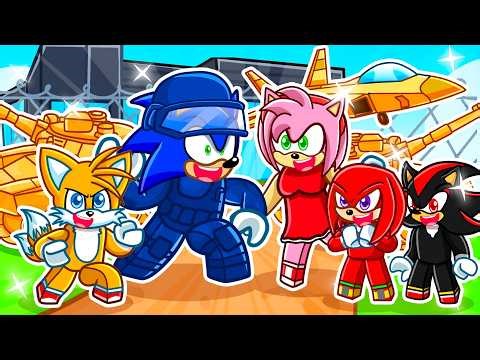 Hicimos una BASE MILITAR de MÁXIMA SEGURIDAD en Roblox!