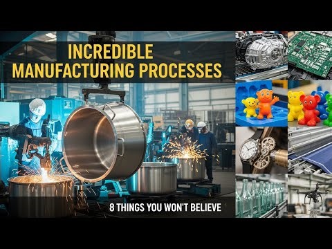 TOP 7 | Most Interesting Manufacturing And Mass Production Processes you won't See Before
