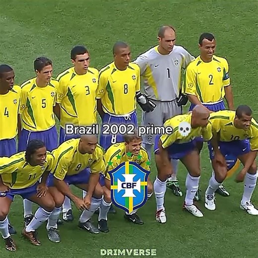 Brazil 2002 prime 💀 #edit #football #brazil #2002 #prime #ronaldonazario #ronaldinho #brasil #cafu