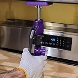 Quality Steel Cabinet Jacks for Installing Cabinets, 3rd Hand Support System 200LB, Adjustable Support Pole Jack 15.8-23.6 in, Perfect for Cabinet Lift Installation Tools, Quick Support Rod, 2-Pack