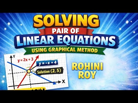 Class 10 Maths | Graphical Method – Linear Equation in Two Variables | Easy Explanation