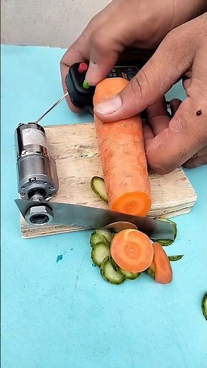 Amazing DIY Vegetable Cutter Machine 😲#DIY#DIYMachine#CreativeIdeas#LifeHacks#KitchenHack