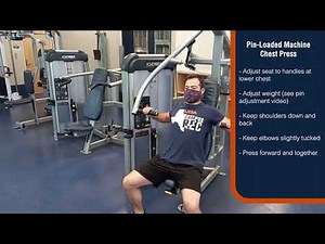 Exercise How-To: Pin Loaded Machine Chest Press
