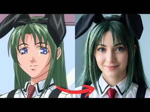 Bible Black (2001) Characters in Real Life 4K | バイブルブラック AI Live Action