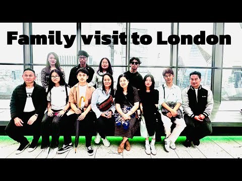 Family visit to London 🇬🇧SKY Garden || IFS Cloud Cable Car || The O2