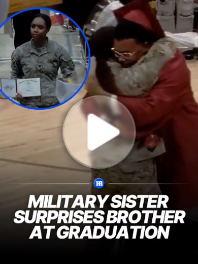 This is the moment a soldier returned from service in the Iran war to surprise her younger brother at his high school graduation in Wisconsin. As Kalen Barksdale walked across the stage to receive his diploma from Milwaukee Lutheran High School, a school official stopped him and announced that his diploma could not be found. The delay was part of the surprise. Moments later, his sister, U.S. Army Specialist Mauriana Barksdale, who had been deployed overseas with the Wisconsin National Guard, app