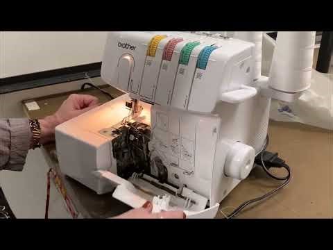 Brother Serger Threading & Troubleshooting