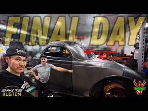 The LAST PANELS 😅 Bead Roll CURVED BODY LINES - Budget Metal Shaping! Day 4