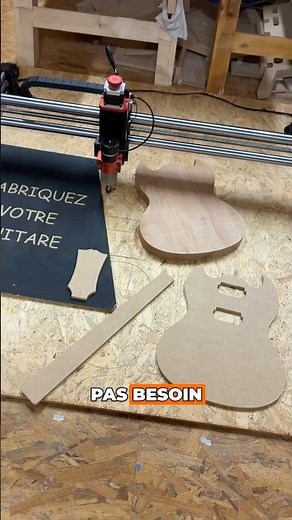 Building a guitar without professional machinery