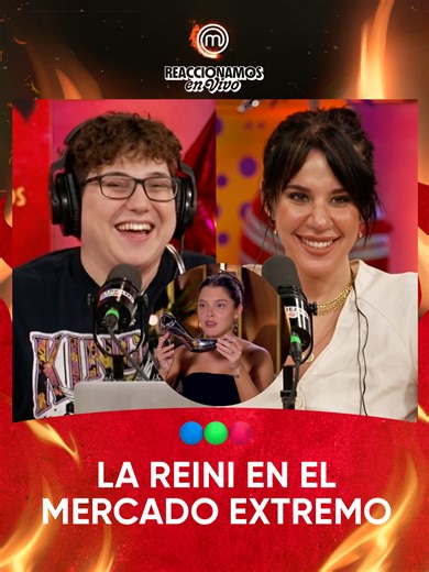 😱 La Reini volvió a sorprender en #MasterchefCelebrity ▶️ Hoy a las 21.30 hs mirá el react de MasterChef en nuestro canal de YouTube #StreamsTelefe