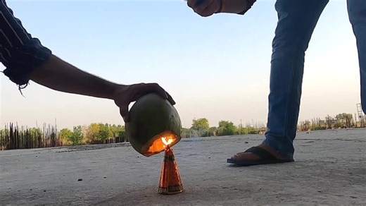 COCONUT BLAST #yke #yashkeexperiments