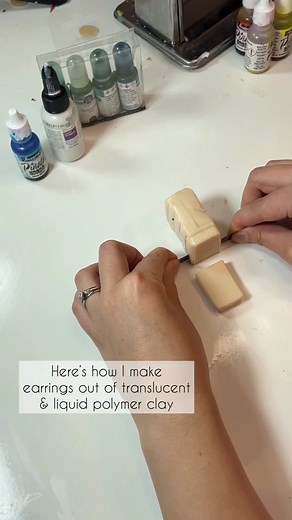 Create Stunning Translucent Polymer Clay Earrings