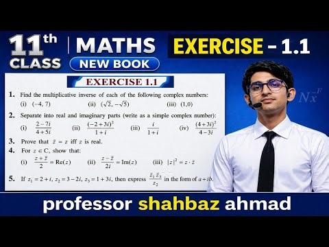 11th Class Math |1st Year Math New Book Exercise 1.1 | exercise 1.1 class 11- Class 11 Maths Ex 1.1