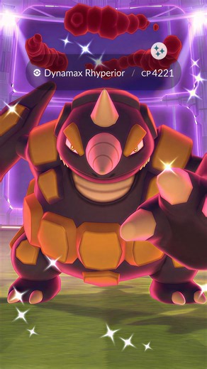 First Ever Shiny Dynamax Rhyperior in Pokemon GO!