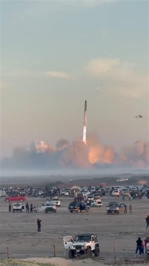 Epic Starship V3 Launch from Mexico! 🔥🇲🇽 #shorts #spacex