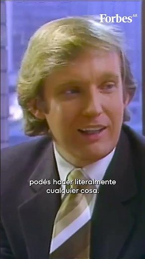 Donald Trump en una de sus primeras entrevistas de 1980