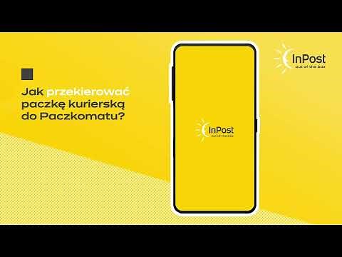 Jak przekierować przesyłkę kurierską w aplikacji InPost Mobile?