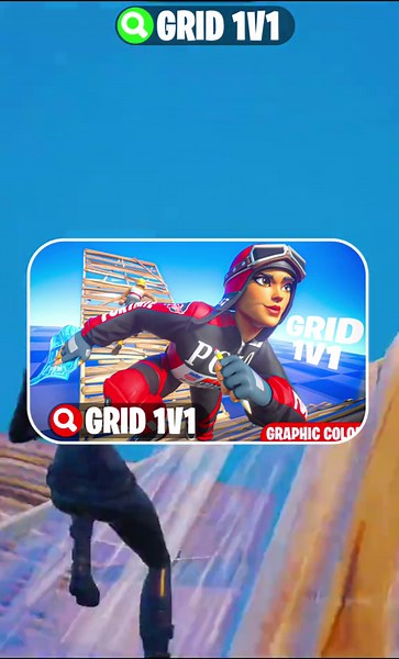 Fortnite GRID 1v1 Code Guide