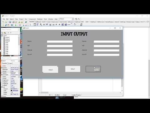 Tutorial Borland Delphi 7 BAB 1 INPUT dan OUTPUT