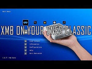 XMB ON YOUR SNES CLASSIC | RetroArch themes