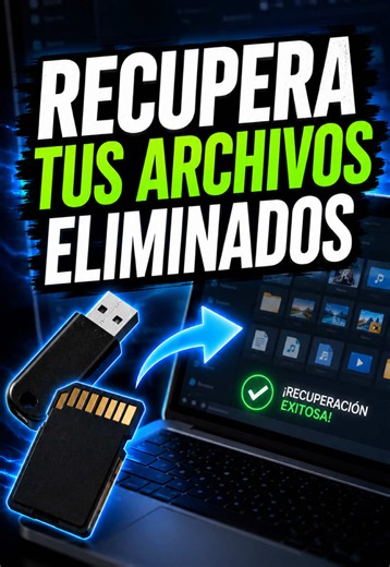 Recuperar archivos eliminados en PC, SSD, pendrive y SD