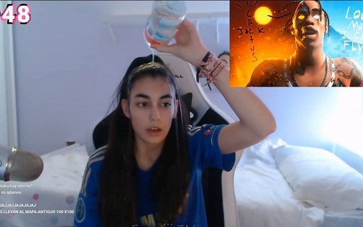 国外Twitch主播观看堡垒之夜&TravisScott联动演唱会的高能反应合集(Reaction)#1