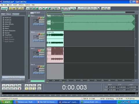 Cool Edit pro how to Guide To make vocals sound amazing!!!