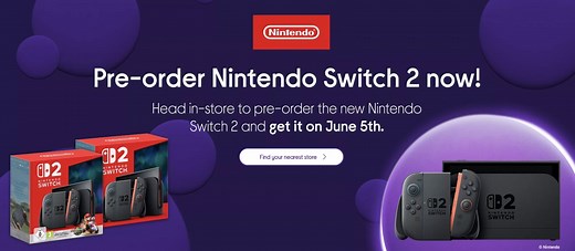 Nintendo Switch 2 pre-orders are available in-store only at Currys | VGC