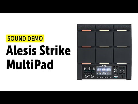 Alesis Strike MultiPad Sound Demo (no talking)