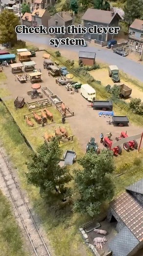 29K views · 10K reactions | Look at this smart system from « Le club de modélisme de Villededraveil ». Repost from @rico_trains #modeltrain #modelrailroad #hoscale #miniatureworld #trainvideo #modeltrainlayout | ModelTrain HO | Facebook