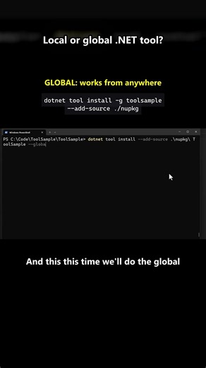 Local vs Global .NET Tools (Which to Use?)