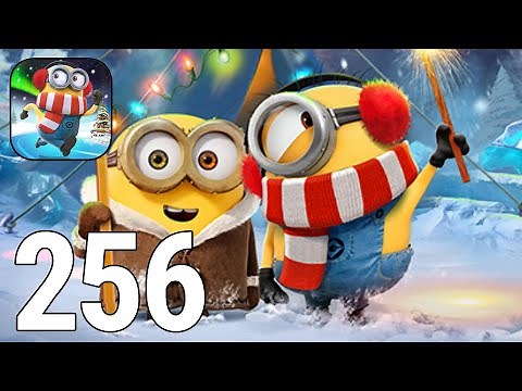 Despicable Me: Minion Rush Gameplay Part 256 - Christmas Camping Special Mission (iOS, Android)
