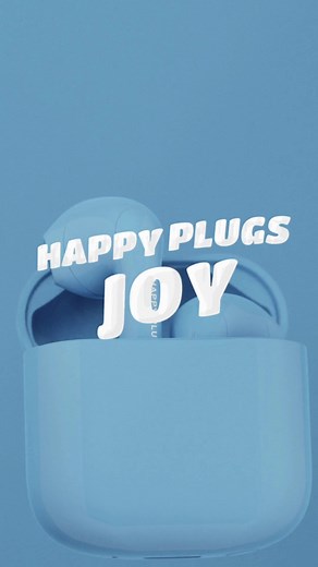 Our smallest earbuds ever! Available in 10 vibrant colors #happyplugs #joy #earbuds #truewireless