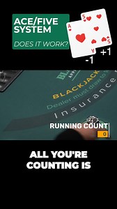 4.9K views · 18 reactions | Does Ace/5 count work in blackjack? #cardcounting #casino #blackjack | Blackjack Apprenticeship | Blackjack Strategy & Card Counting | Facebook