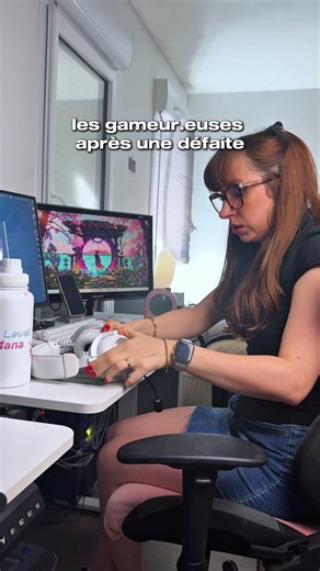 Tu rages à fond, tu veux tout casser, jusqu'à que... #gaming #boissons #gameuse #geek