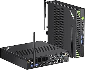 GMKtec Mini PC Intel Core i9 13900HK(Turbo 5.4GHz) 32GB DDR5 2TB SSD NVMe Mini Computers Workstation Quad 8K Display, 8XUSB Ports/COM/HDMI/DP 2.5G LAN WiFi6 & BT 5.2 Office Business K10