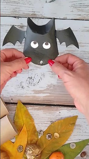 No tires los rollos de papel 🧻 Haz estos murciélagos 🦇 para Halloween 🎃