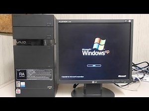 Windows XP PC Startup - Sony VAIO