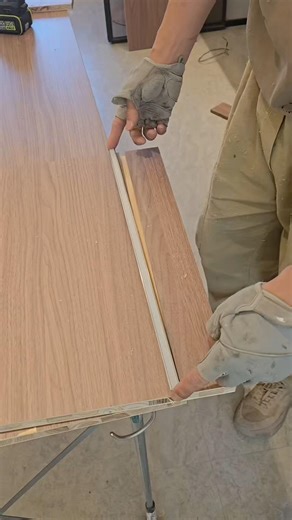 LED Channel Routing | Cabinet Lighting Installation” #wood