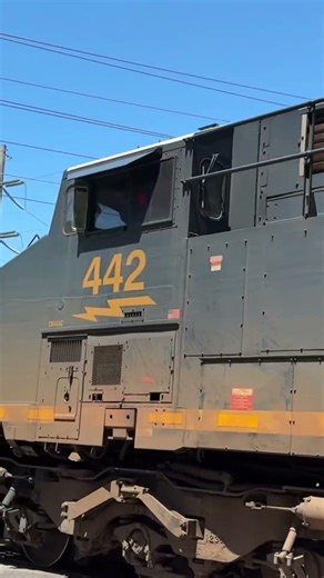 CSX 440 CW44AC leads southbound CSX I198 in LaGrange, Ga, credit goes to @dockerysworldoftrains