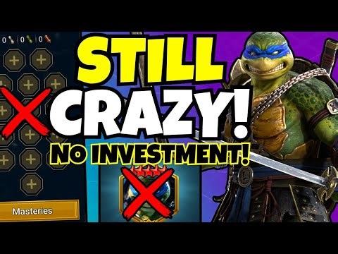 Uninvested LEONARDO Is Still Simply Broken For F2P!!! [Raid Shadow Legends]