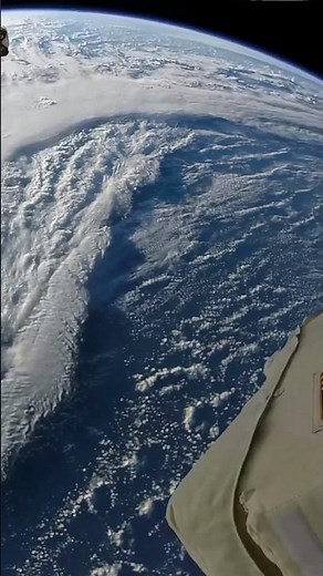 Earth's Curvature view from ISS (International Space Station)