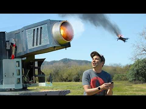 Vortex Cannon vs Drone