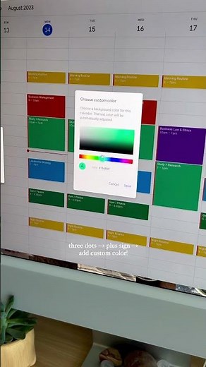 how to customize your google calendar & make it aesthetic✨