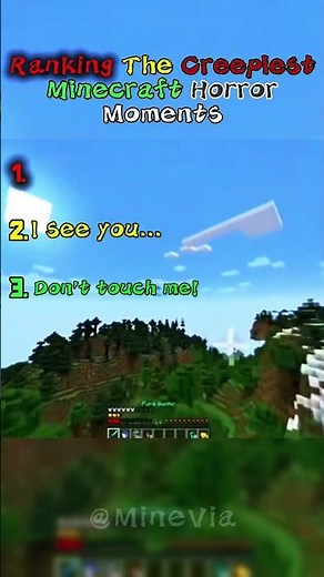 Top 3 Most Terrifying Minecraft Moments Ranked