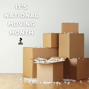 Did you know May is National Moving Month? Let the BBB help you move with ease. Visit BBB.org to find a moving company you can trust. #NationalMovingMonth | Better Business Bureau of Chicago & Northern Illinois | Facebook